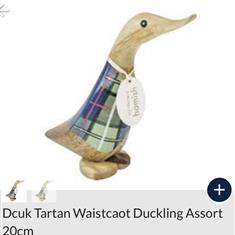 Dcuk tartan waistcoat 