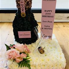 Champagne  3D tribute 
