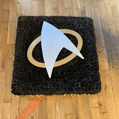 Star Trek badge tribute 