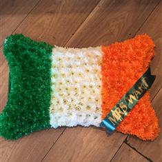 Irish flag pillow 