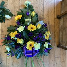 Yellow and purple sheaf 