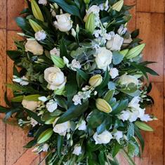 Rose and lily teardrop 