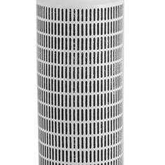Matte ceramic fine stamp vase (white)
