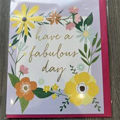 Have a fabulous day