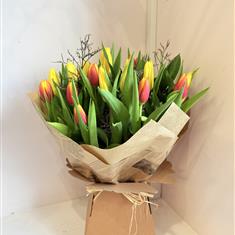 Mixed tulip bouquet 