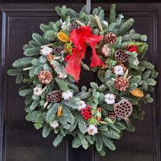 Rustic woodland wreath 