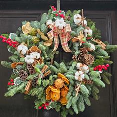 The Frosted Orchard Wreath