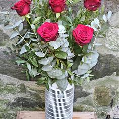 Valentines classic vase 