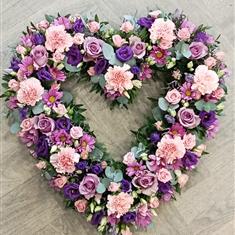 Forever loved open heart 