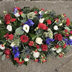 Patriotic Farewell Single-Ended Spray