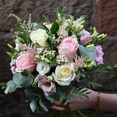 Sweetness and light bridesmaid bouquet 