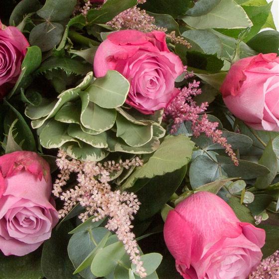 Binded Roses Tied Roses Nikkis Fleurs Florist Edinburgh